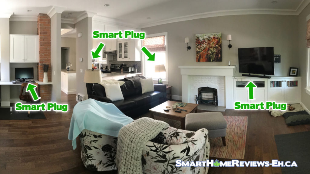 Using Smart Plugs in the living room