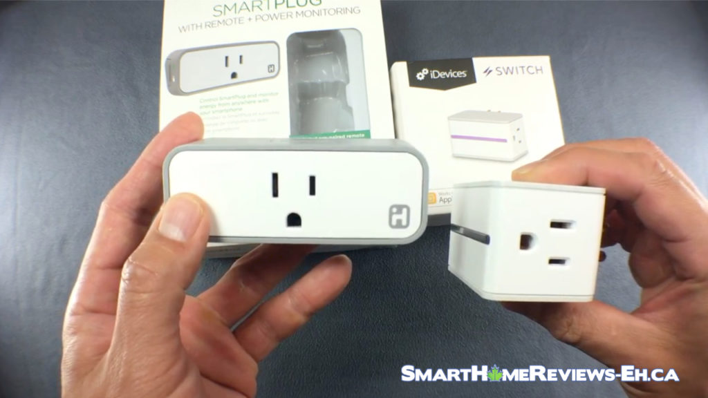 Outlet Locations - iHome iSP8 vs iDevices Switch