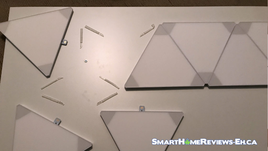 Mounting panels - How to make your Nanoleaf Aurora Portable