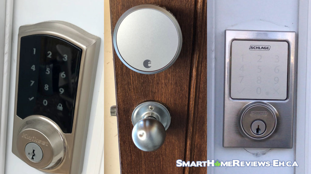 Schlage Sense vs Kwikset Premis vs August Smart Lock - Apple Home Smart Lock Reviews